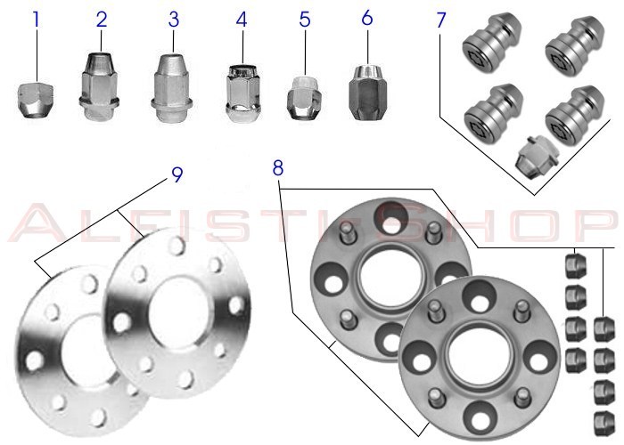 SpurverbreiterungenundRadmutternSP_GT